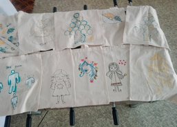 6.-10.9.2019 Malování na textil - tašky s vánočním motivem