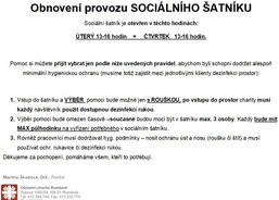 Šatník-podmínky