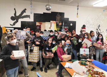 Vánoční nadílka v klubu